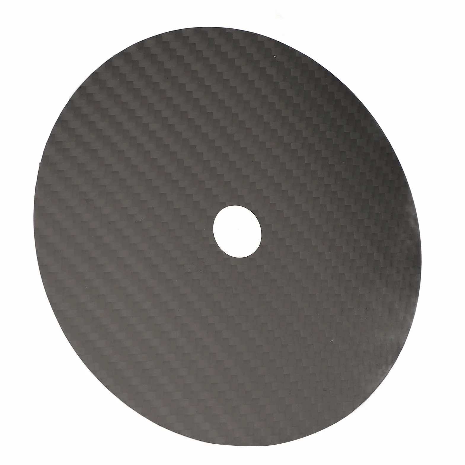 Stabilizzatore CD in Fibra di Carbonio 0,2 Mm con Assorbimento Vibrazioni Tappetino HIFI per Lettore CD Nero