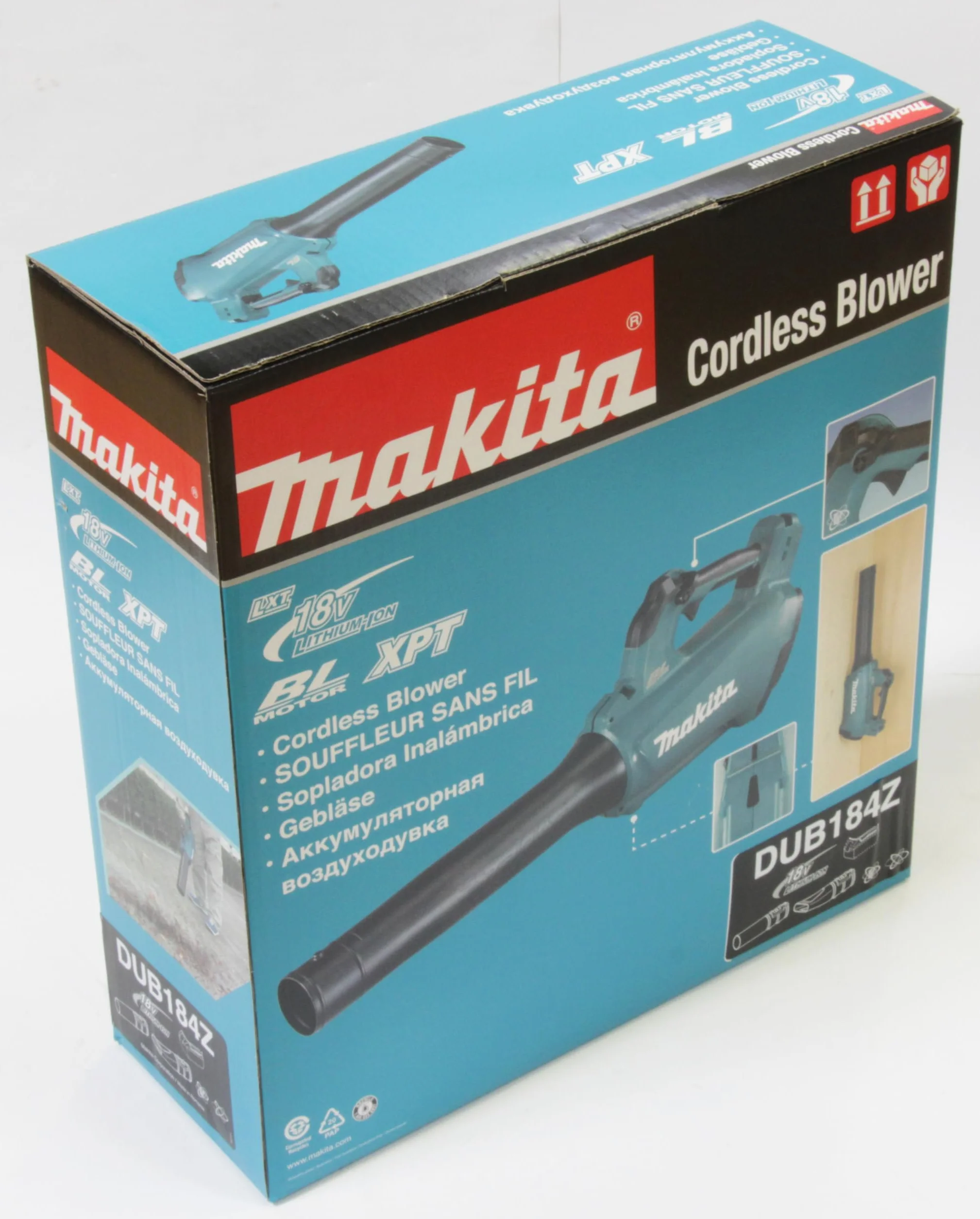 Makita DUB184Z Soffiatore Batteria LXT 18V 52,1 m/s 13,0m³/min