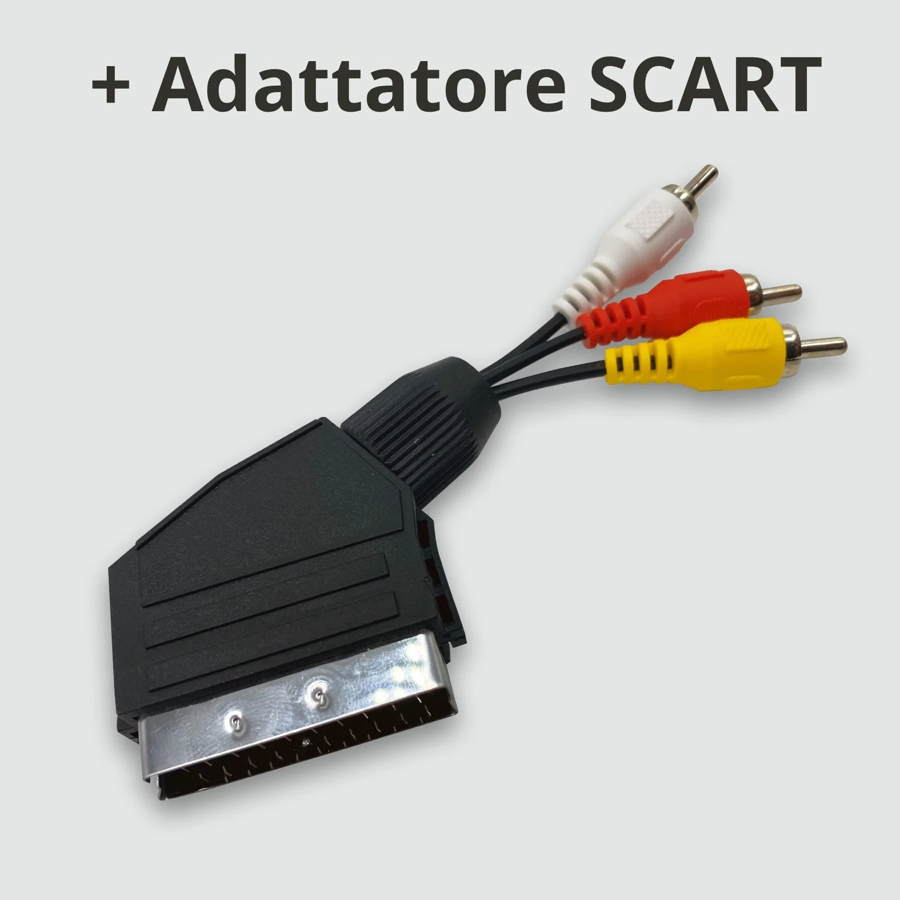 Nero Recode Stick VHS a USB Convertitore Digitalizzare VHS Acquisizione Video Analogico Digitale S-VHS Hi8 Super 8 DVD su PC Windows 10/11 macOS