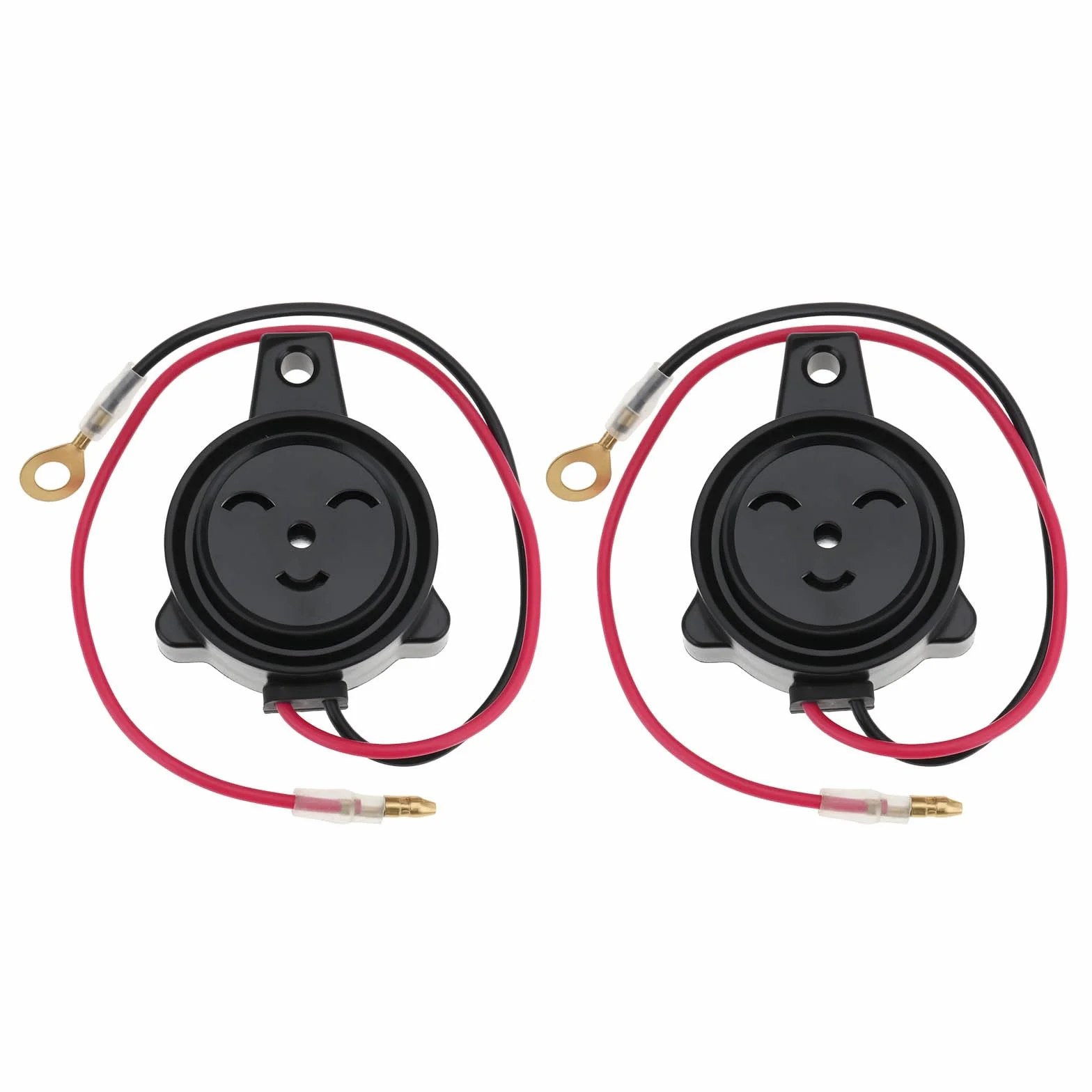 Cicalino Di Allarme Acustico Di Retromarcia 12V-24V 5W 105±3dB 2 Pezzi