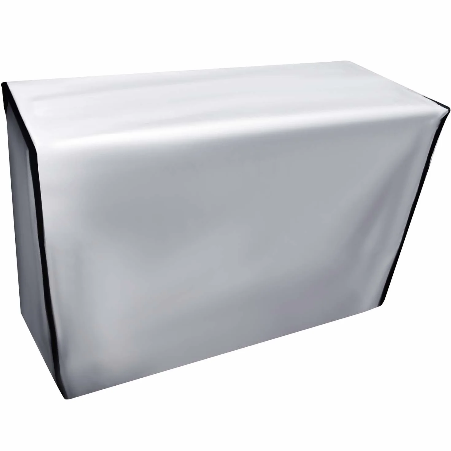 Copri Condizionatore da Esterno, Tessuto Oxford Argentato Coperchio del Condizionatore, Antipolvere Antineve Impermeabile Protezione Solare per Climatizzatore per La Casa 96 * 40 * 70cm