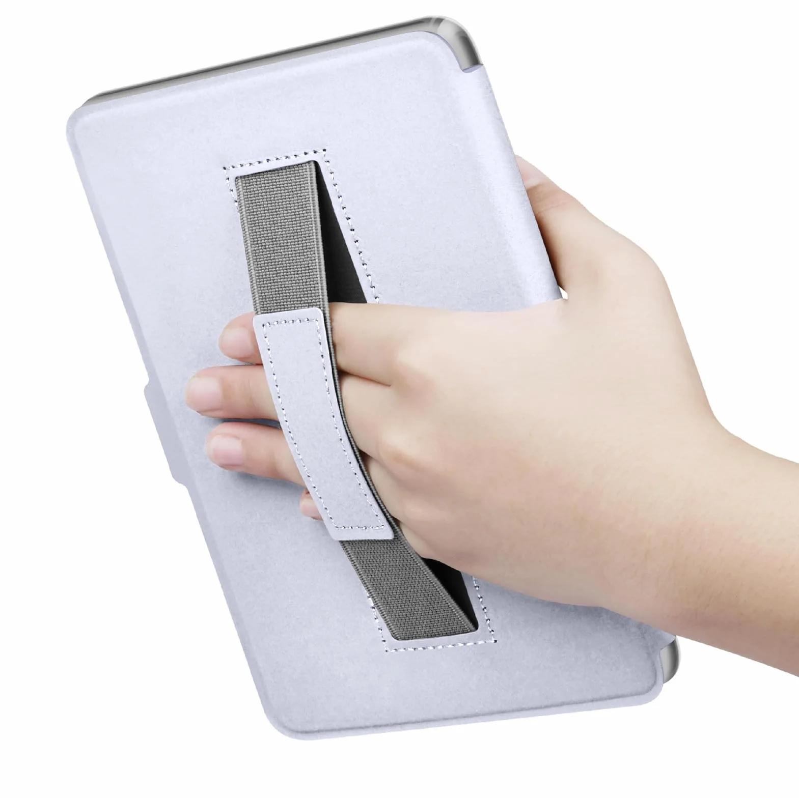 Pelle PC TPU Cover Compatibile Kobo Clara Colour Clara BW Clara 2E Flip Case Cinturino Guscio Rigido Posteriore Purple