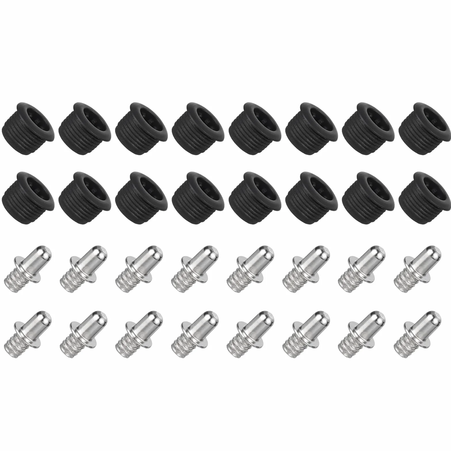 QUARKZMAN Griglia Altoparlante in Plastica a Sfera e Presa a Sfera 6mm Diametro 16pz