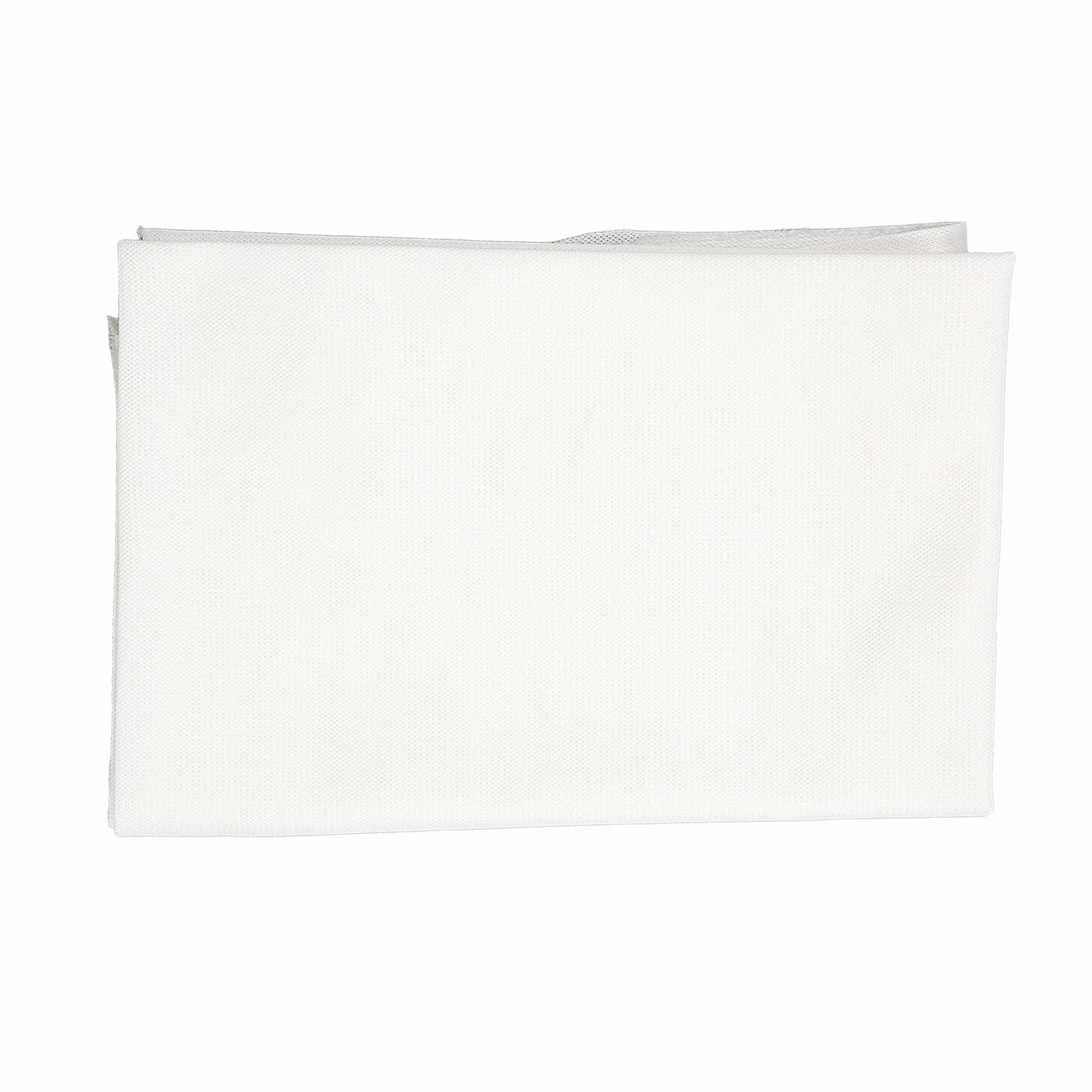 Panno per Griglia Altoparlanti 140x91 cm Tessuto a Rete Copertura Antipolvere Bianco