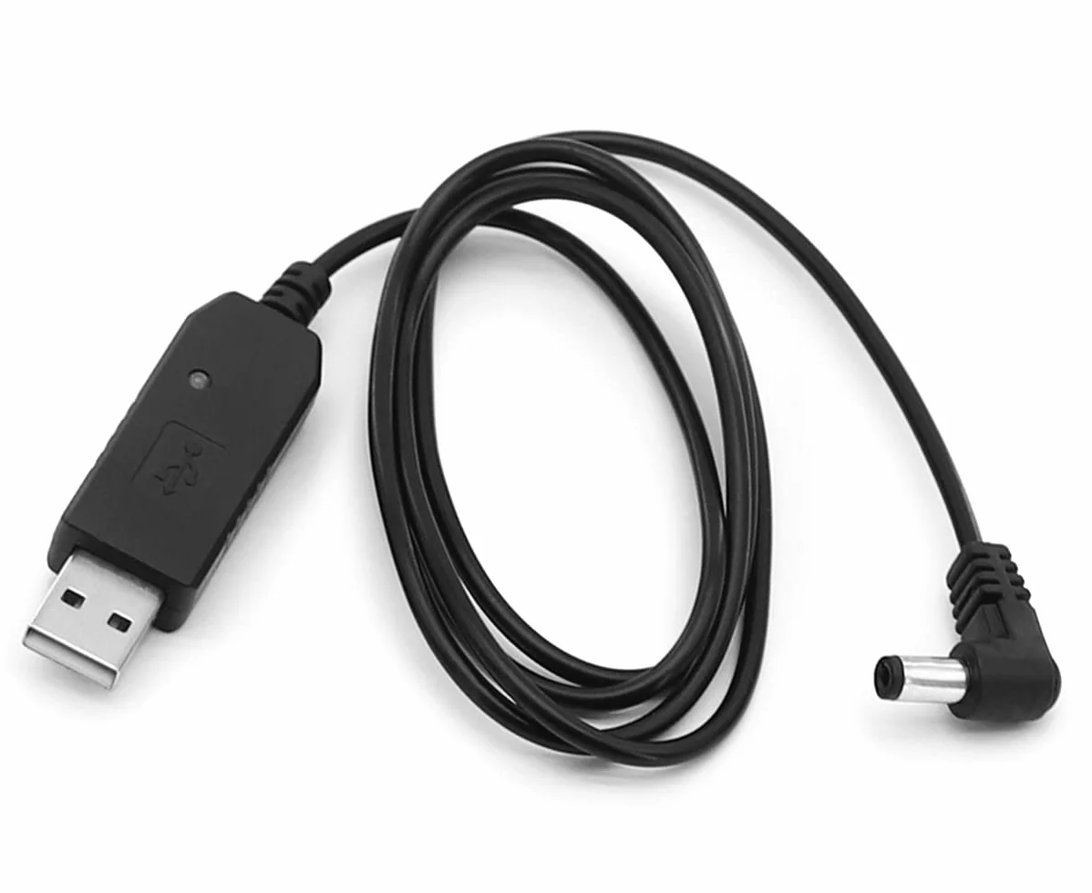 Base Caricabatterie da Scrivania per Baofeng Radio BF-F8HP UV-5R con Adattatore USB