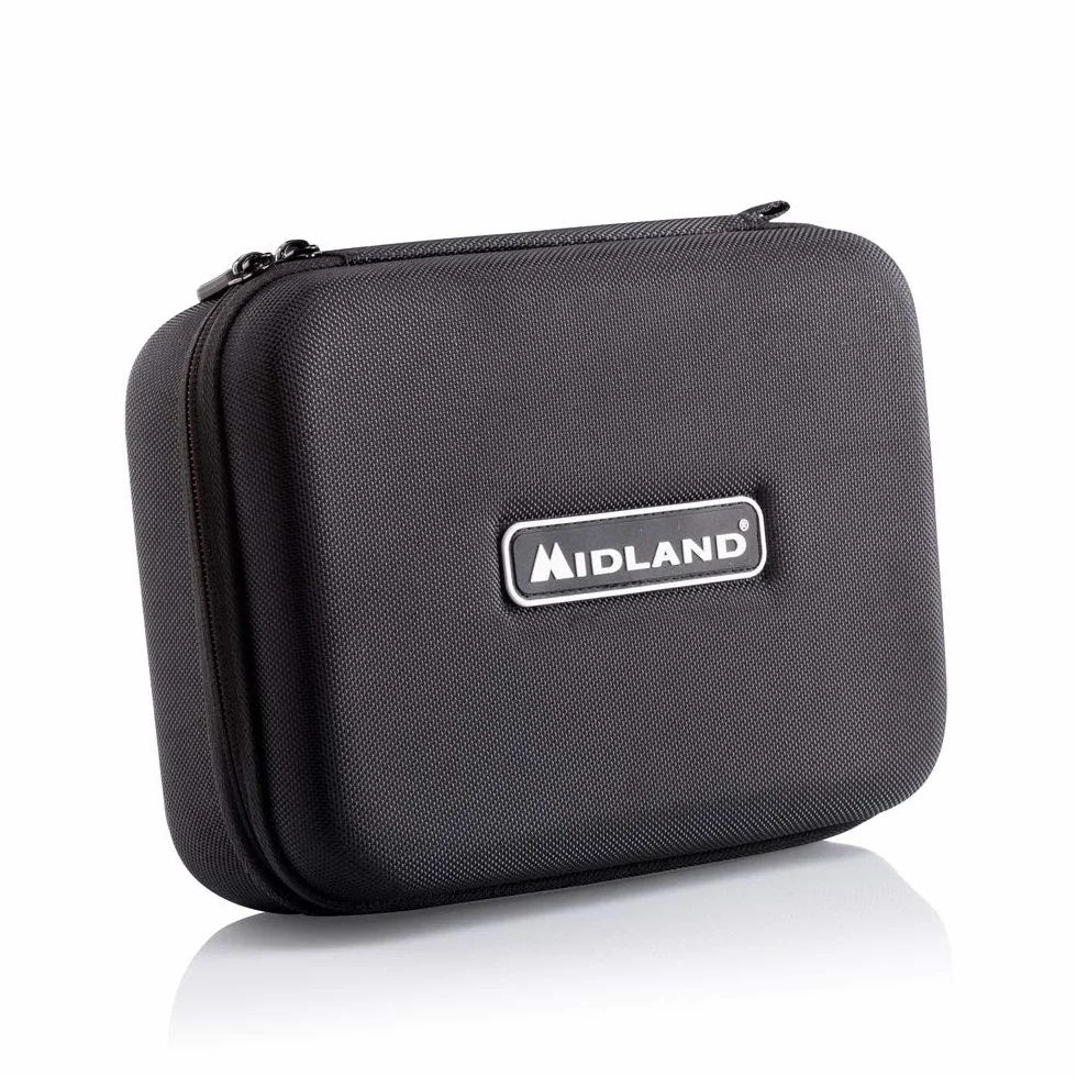 Midland BT Next PRO Doppio Interfono Moto Bluetooth, Auricolari Bluetooth Casco Moto con Altoparlanti Hi-Fi, Cancellazione Rumore, Comunicazione 1.6 km - 2 Auricolari