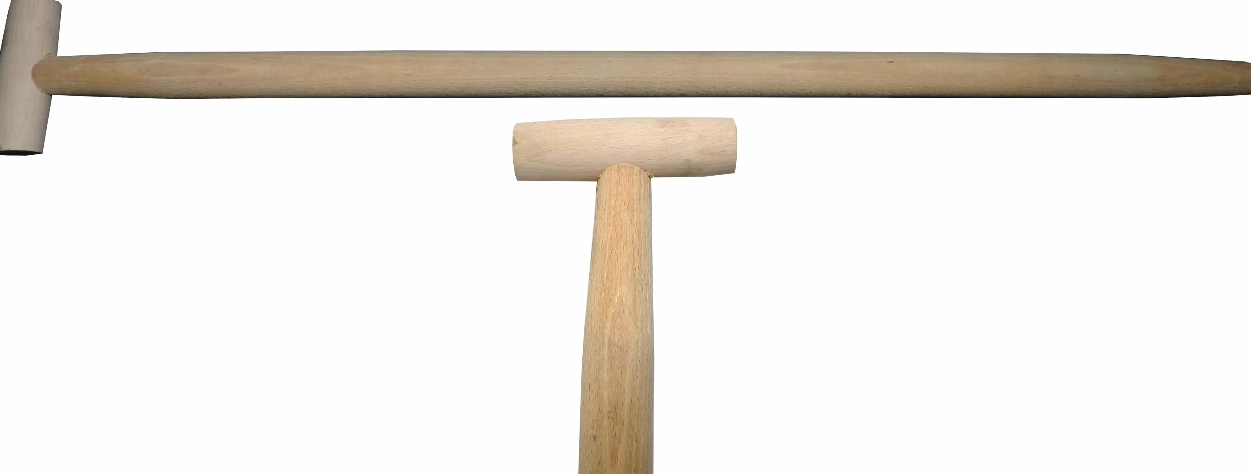 Manico per vanga, manico in legno di faggio 100 cm Ø 36