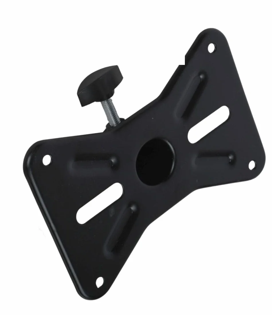 Adattatore Stativi Casse Acustiche Ferro Flangia Basetta Universale Treppiedi 2 Pezzi