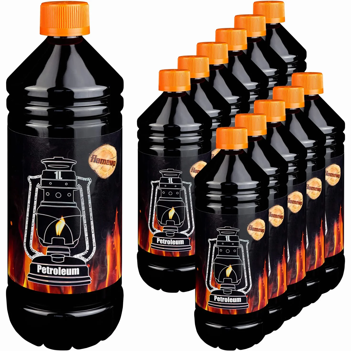 Cherosene Petrolio per riscaldamento a stufa a lampada a lampade a camino riscaldamento detergente 12 l Flameup