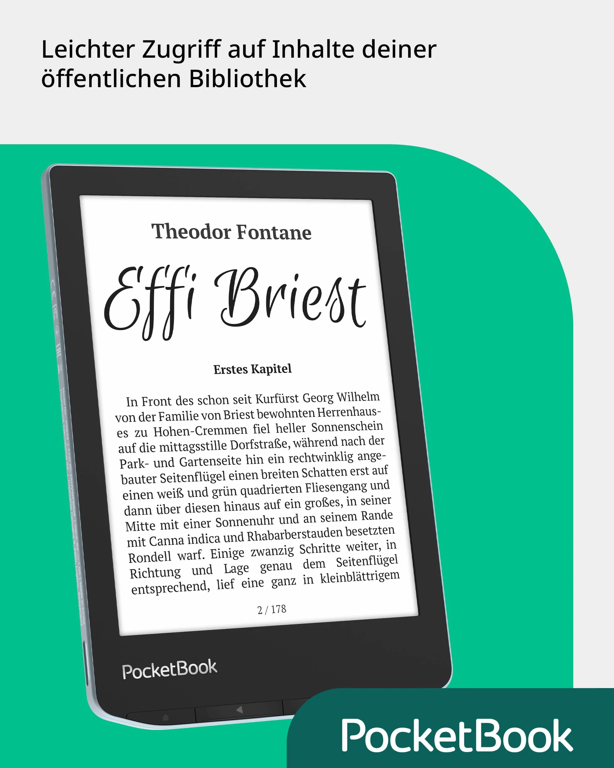 Pocketbook Verse eReader 6 pollici 8 GB E-book