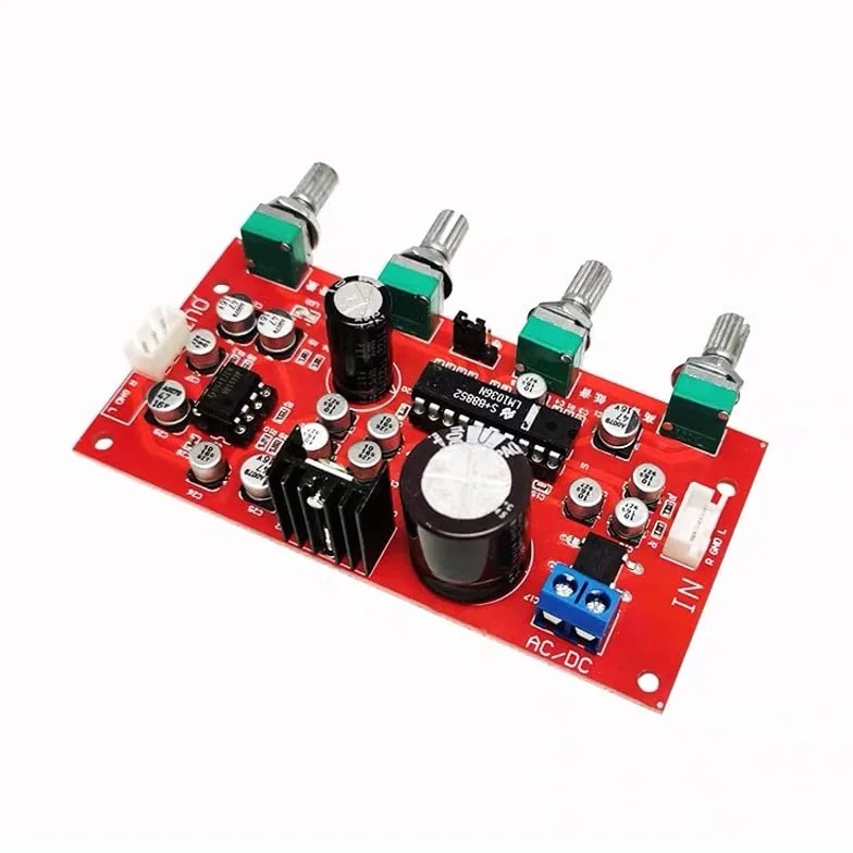 NE5532 LM1036 Tone Preamplifier Board Audio Preamp Balance Equalizer
