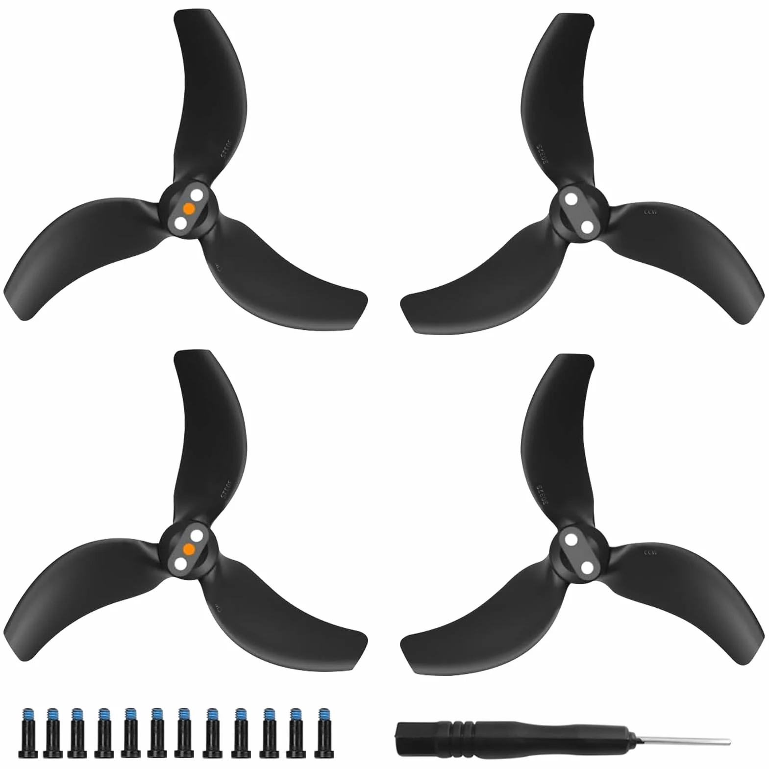 Bocguy Avata 2 Eliche 3032S, 4 Pcs Eliche per Drone, Basso Rumore & Stabile