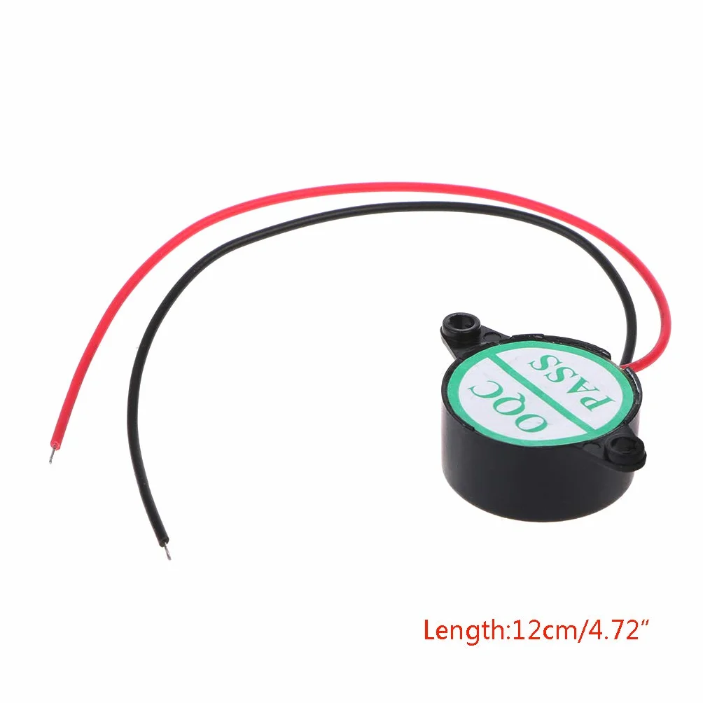 Buzzer Attivo 12V 95dB Alto-decibel Elettronico Cicalino Allarme