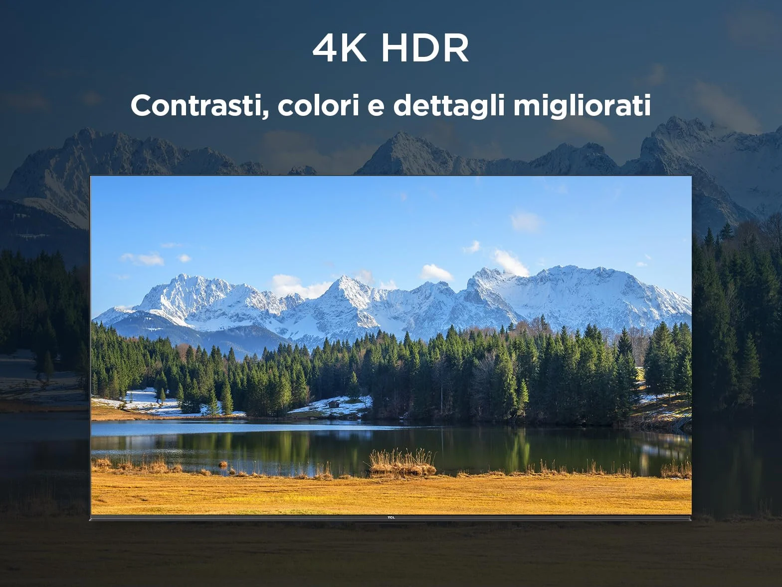 TCL 43V6C Smart TV LED 43 cale 4K HDR Google TV Dolby Audio Motion Clarity