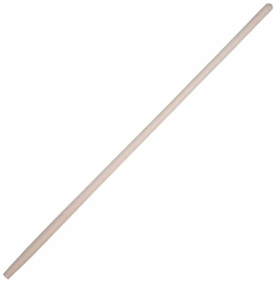 VERDELOOK Manico Dritto in Legno Naturale per badile cod. 2055/26,2055/27 e 2055/28, 140cm