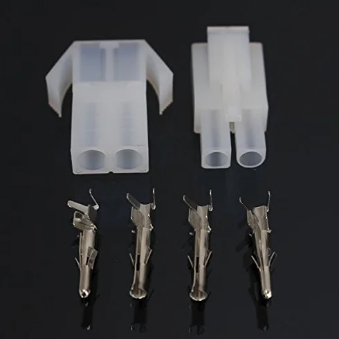 Sostituzione Moto Caricabatteria Adattatore 2 Vie Pin Kit Connettore