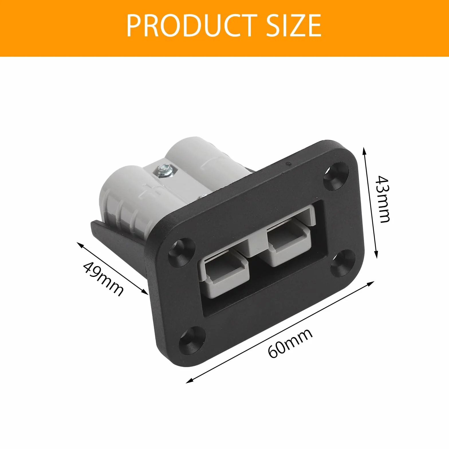 Anderson SB50 Connettore 50 A 2 pezzi per batteria