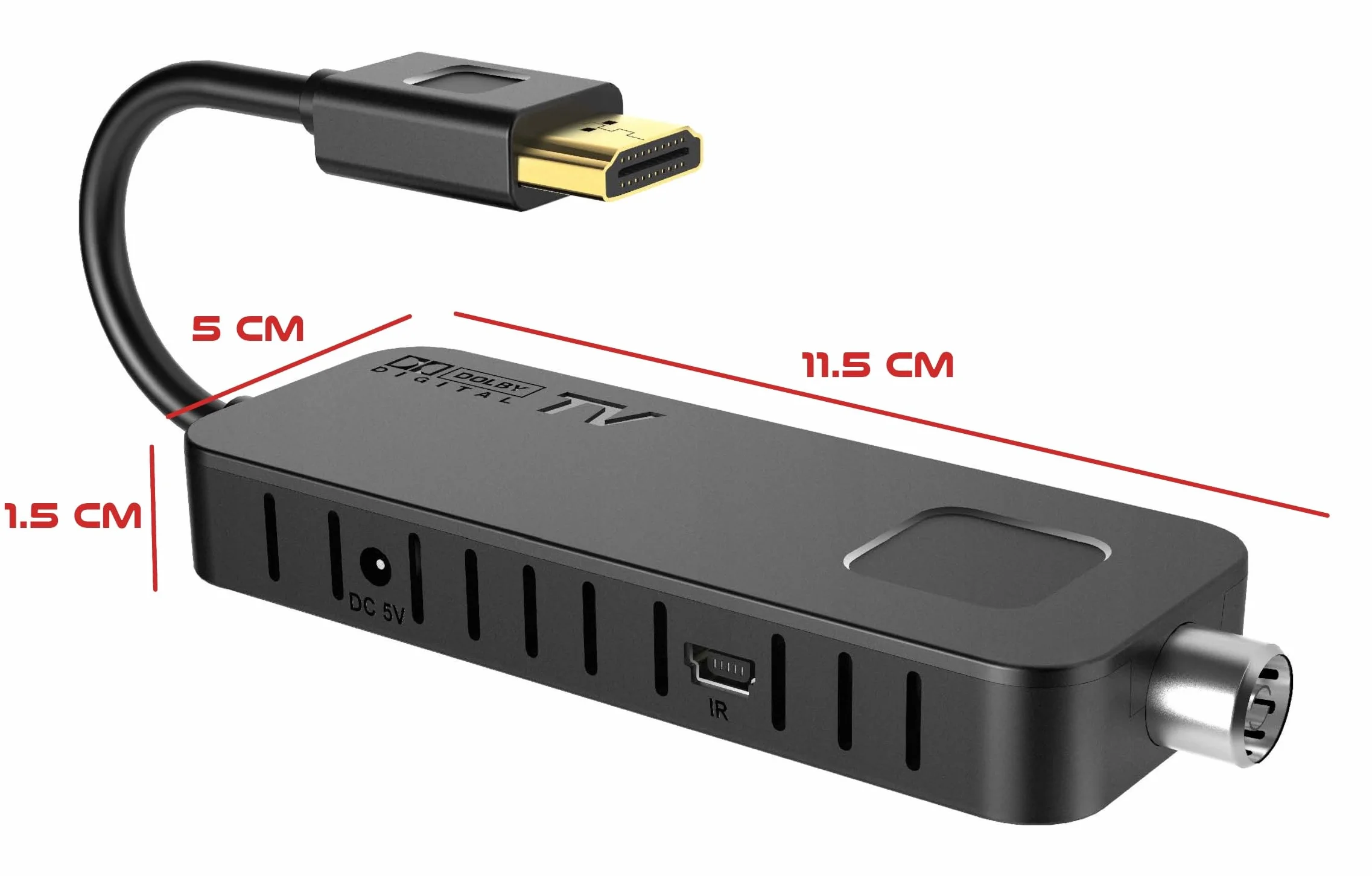 DVB-T2 Decoder PVR HEVC Deko TV MINI Stick WiFi 2in1