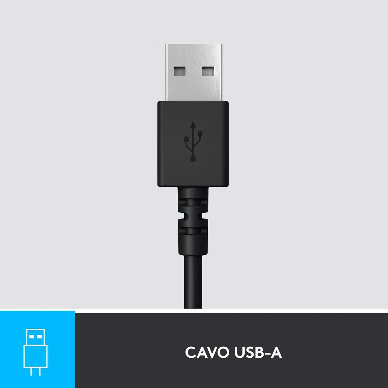 Logitech H390 Cuffie Cablate Stereo con Microfono Cancellazione Rumore USB Nero