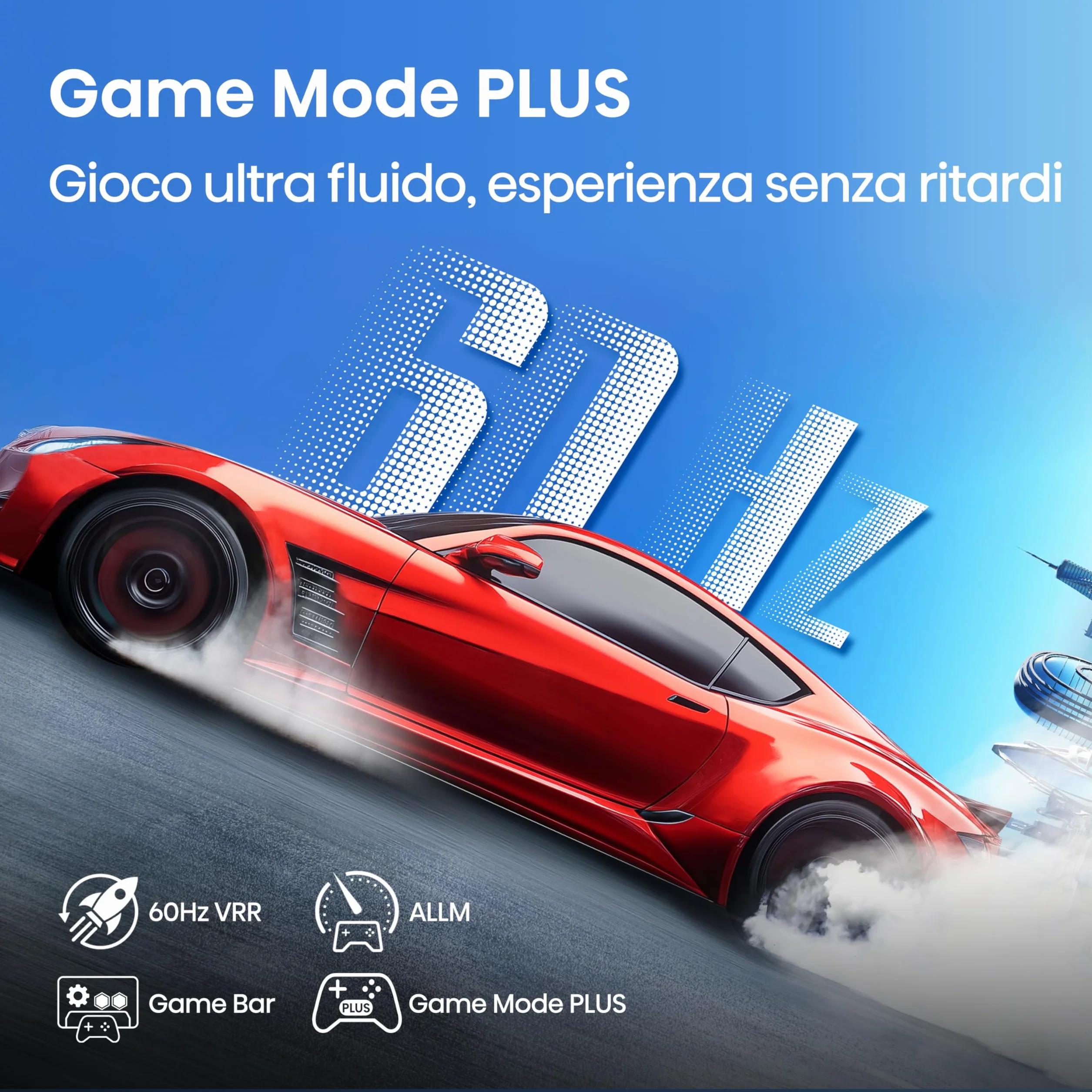 Hisense 55 cali Smart TV 4K Ultra HD 55E63QT VIDAA U8 Dolby Vision HDR10 Game Mode Plus Alexa