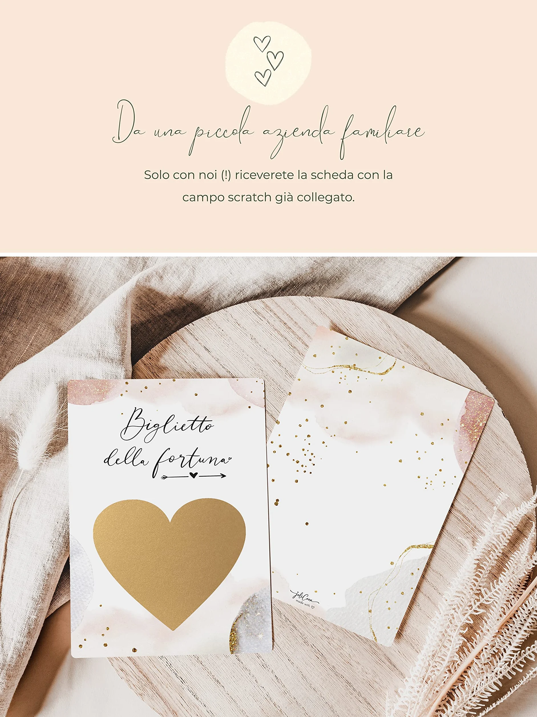 Joli Coon Vuoi essere la mia testimone Gratta e vinci con busta