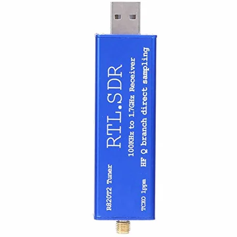 RTL-SDR RTL2832U R820T2 Ricevitore Sintonizzatore USB 100KHz-1.7GHz UHF VHF