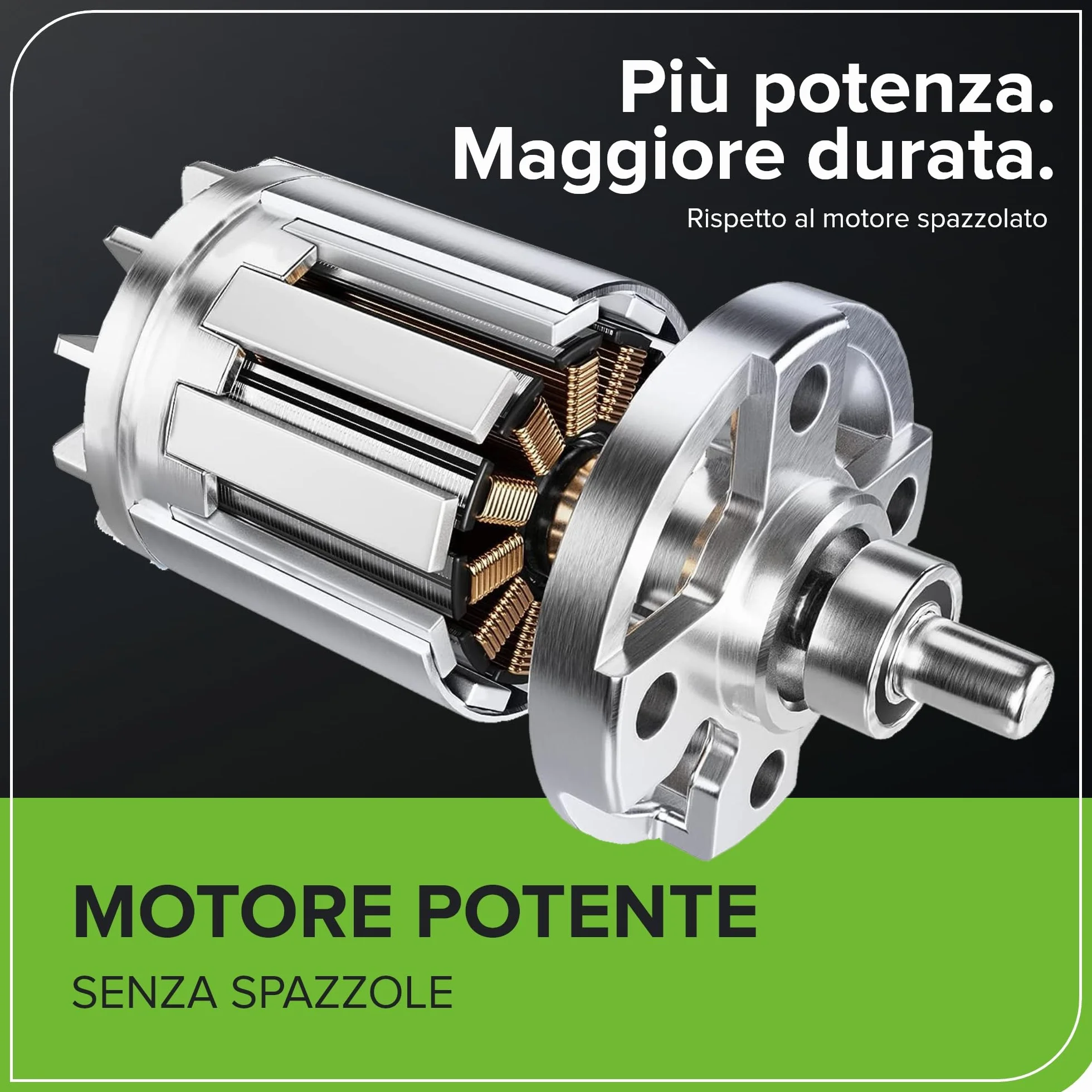 Greenworks 40V Aspiratore Soffiatore a Batteria per Foglie, Motore Brushless, 370km/h, 14.17 m³/min, Sacco di Raccolta da 45L, Due Batterie 2Ah e Caricabatterie, Garanzia 3 Anni GD40BVIIK2X
