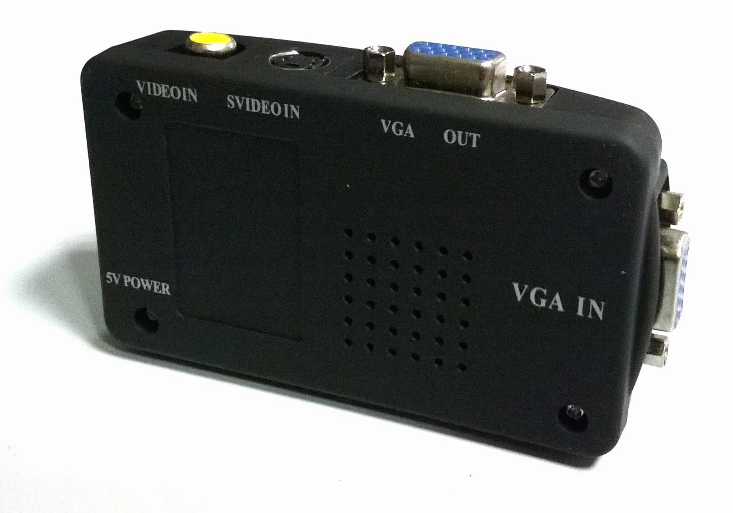 Konwerter Video AV RCA S-Video na VGA do Monitora i Projektora