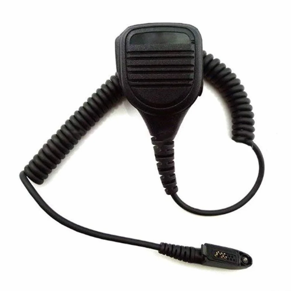 Microfono altoparlante portatile impermeabile per RT-880 RT-880G UV-98 Plus RT-817A Radio bidirezionale ABS Nero