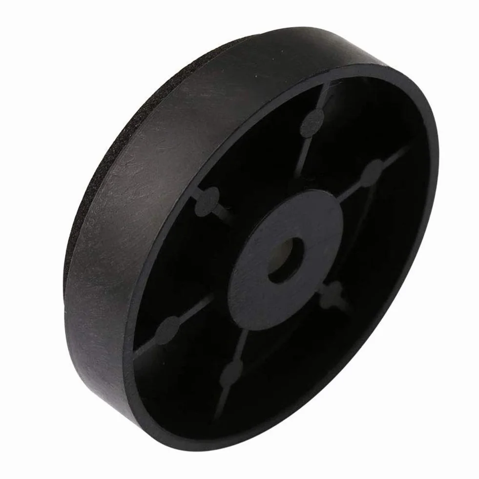 Piedini di Isolamento per Giradischi in Alluminio 40x10mm Supporto Piede Coni Base Audio Amplificatore (Nero)