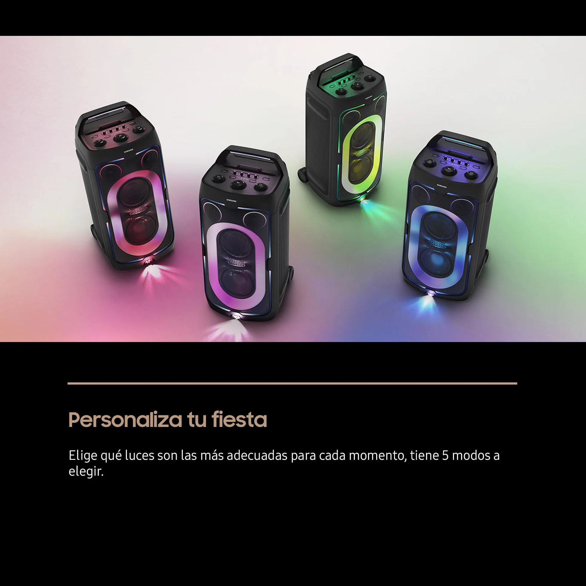 Samsung Sound Tower MX-ST50F/ZF 240W Audio Bidirezionale 18h Autonomia IPX4 Party Lights Bluetooth 2025