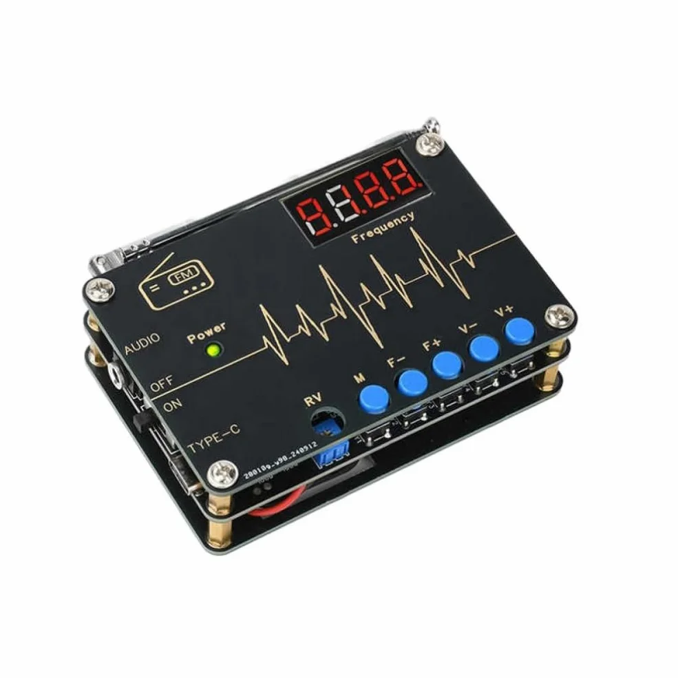 RDA5807M Radio Kit FM 87-108MHz Display Digitale Tubo Saldatura DC5V