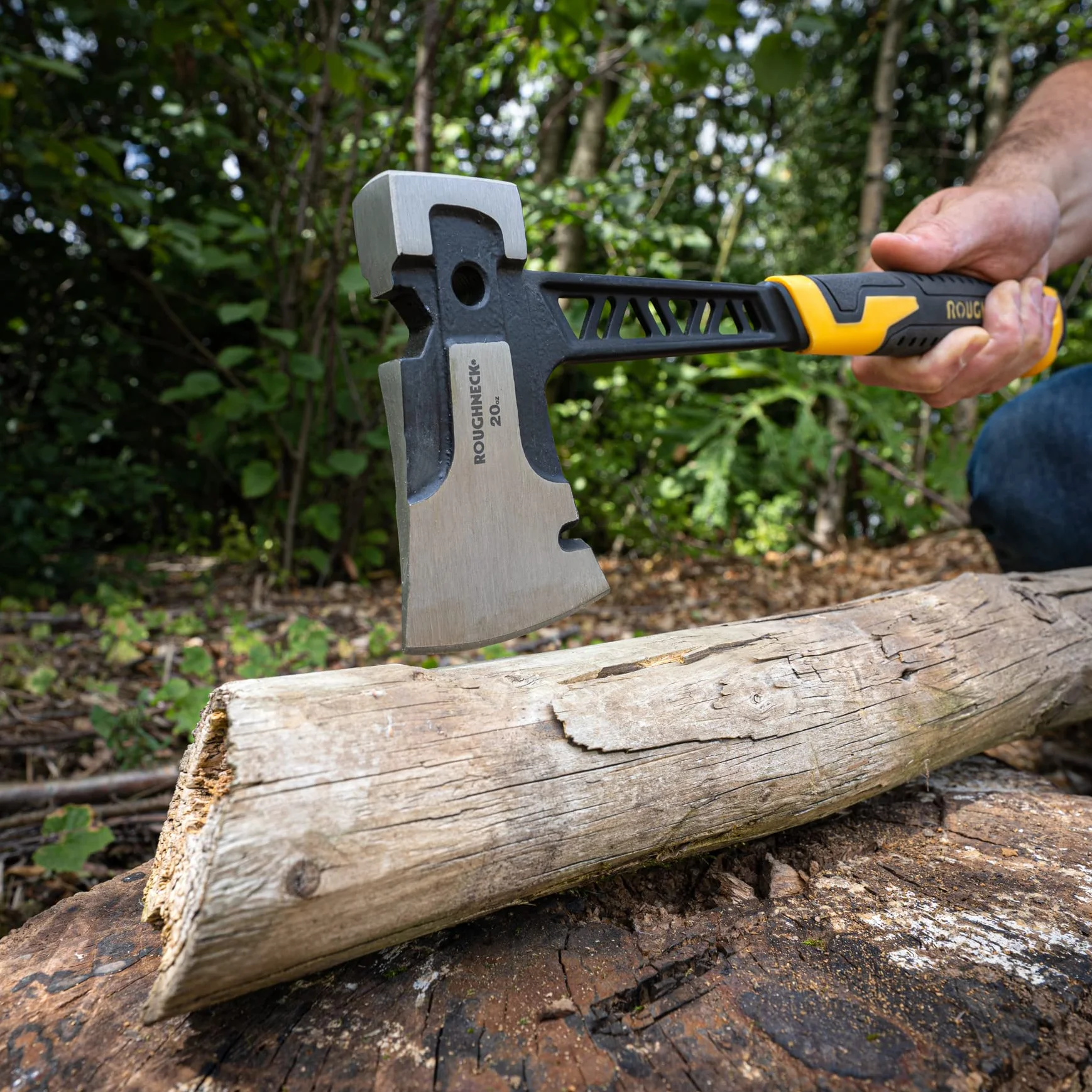 Roughneck ROU11070 Gorilla V-Series Axe 0.6kg 1¼lbs Black Yellow