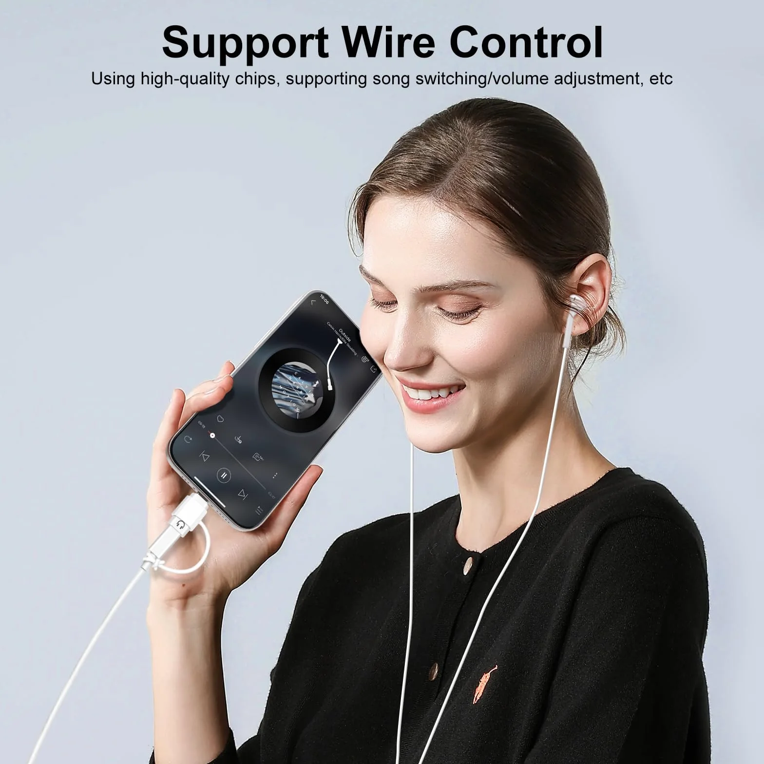Adattatore Audio da USB C a Lightning, Convertitore HiFi per Cuffie, compatibile con iPhone/iPad Pro/Air/MacBook