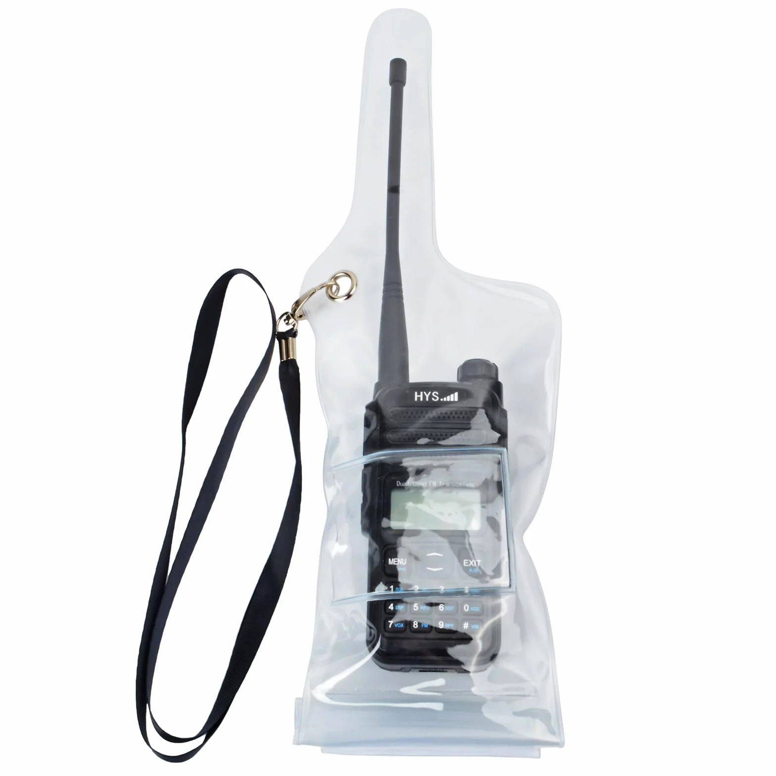 Motorola Kenwood Icom Yaesu Baofeng Midland Presidente UAYESOK Custodia impermeabile per radio VHF portatile marina