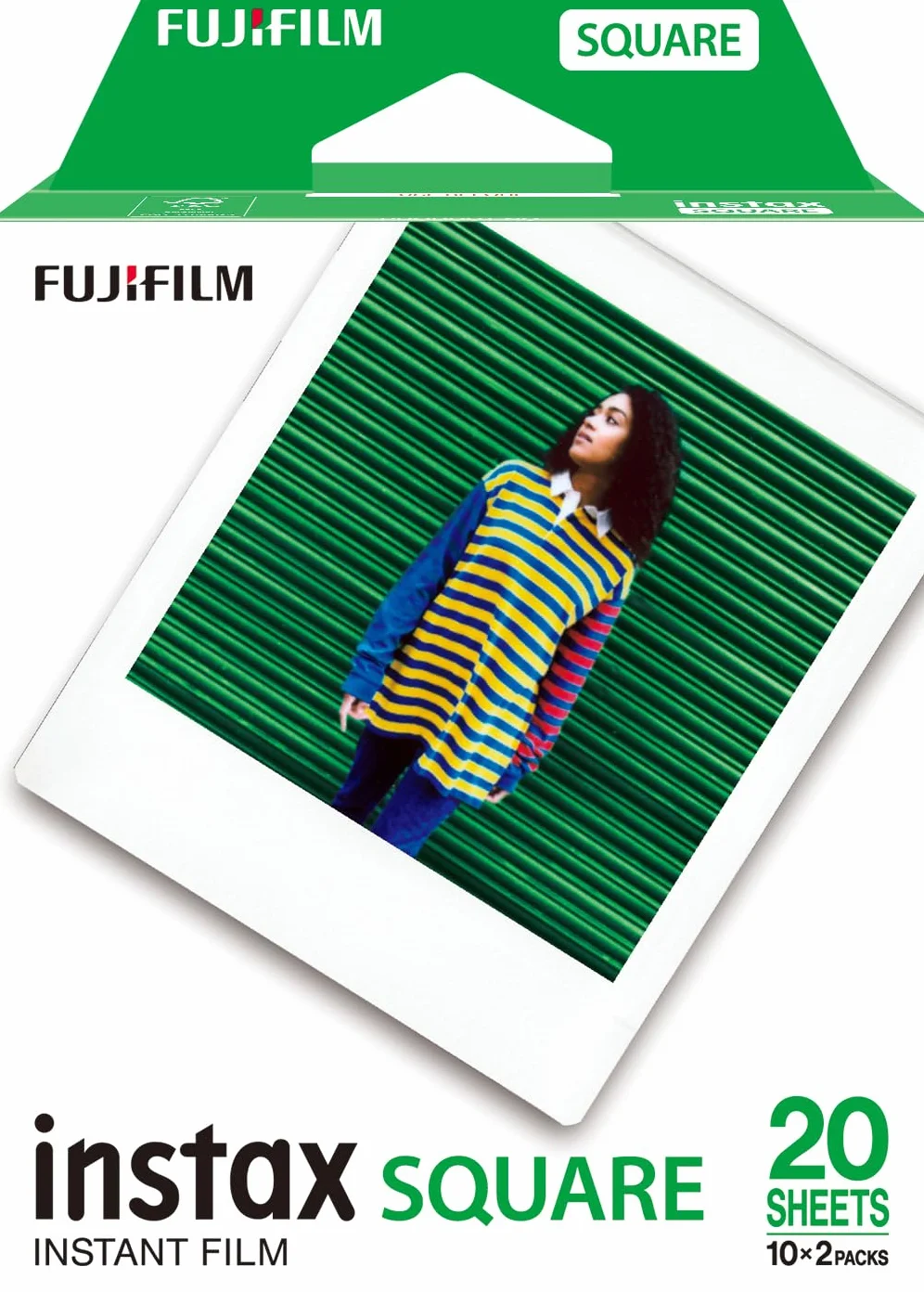INSTAX SQUARE FILM EU 20 Zdjęć Biała Ramka