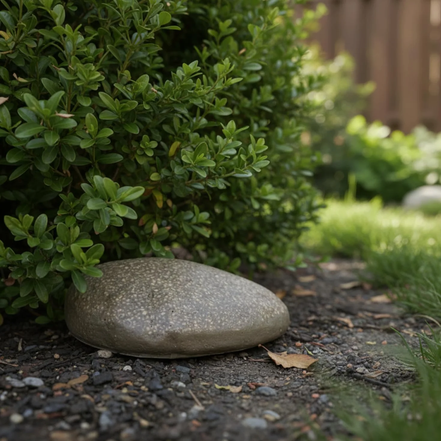 COM-FOUR® Finta Pietra Chiave Pebblestone con Scomparto Segreto per Geocaching - Nascondiglio Chiave in Aspetto Pietra