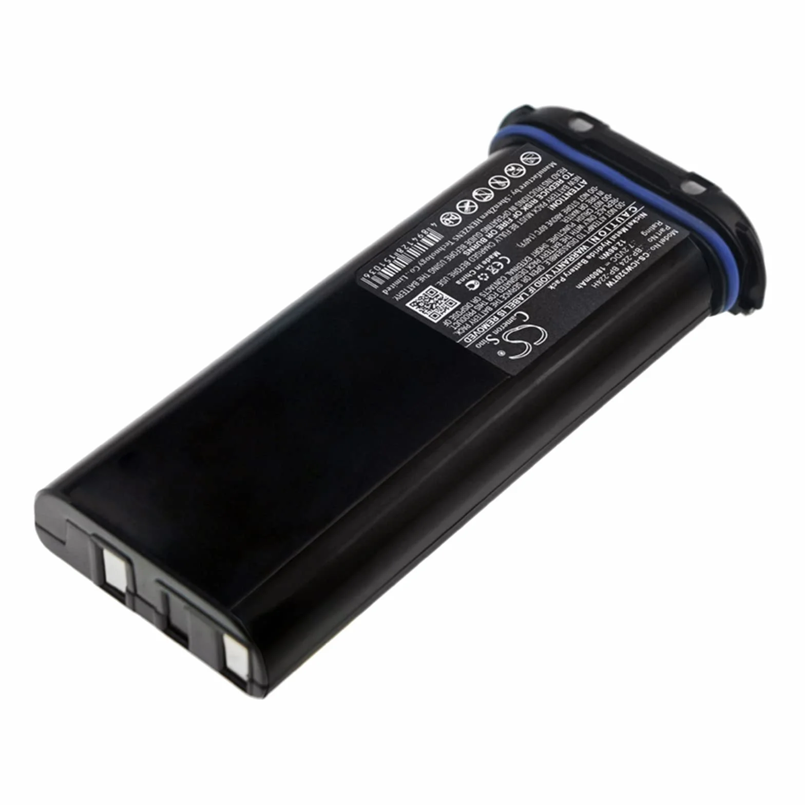 TECHTEK Batteria 1800mAh Icom IC-M2A IC-M31 IC-M21 IC-M32 sostituisce BP-224 BP-224H