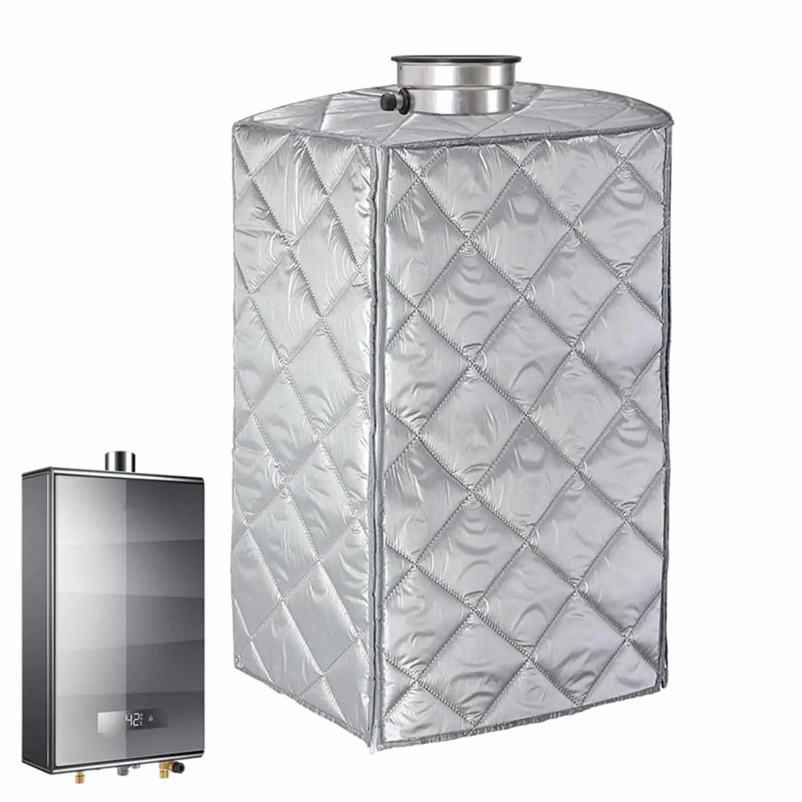 Copertura impermeabile antipolvere per scaldabagno esterno 75x40x35 cm