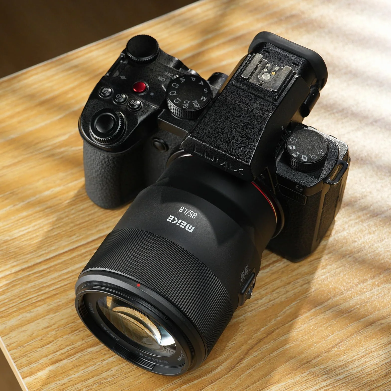 Meike 85mm F1.8 II STM AF autofocus full frame 8K Portrait Prime Lens for Panasonic Lumix Sigma L S1H S1 S5
