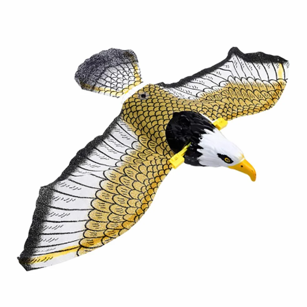Falco, Gigante Come spaventapasseri, predatore, a grandezza Naturale, Repellente per Uccelli, Hawk Bird Scare Drago, Garden Flying Hawk Bird Scarer per Garden Yard Farm
