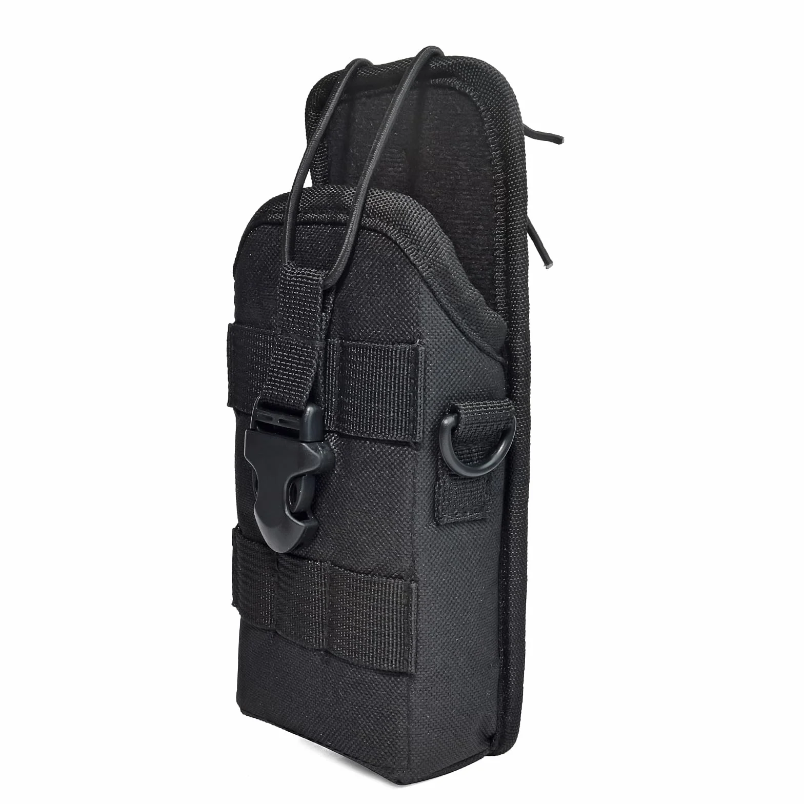 Custodia Tattica per Radio con Sistema MOLLE, Supporto Walkie Talkie in Nylon, Cintura Regolabile Compatibile Motorola Kenwood Baofeng Midland