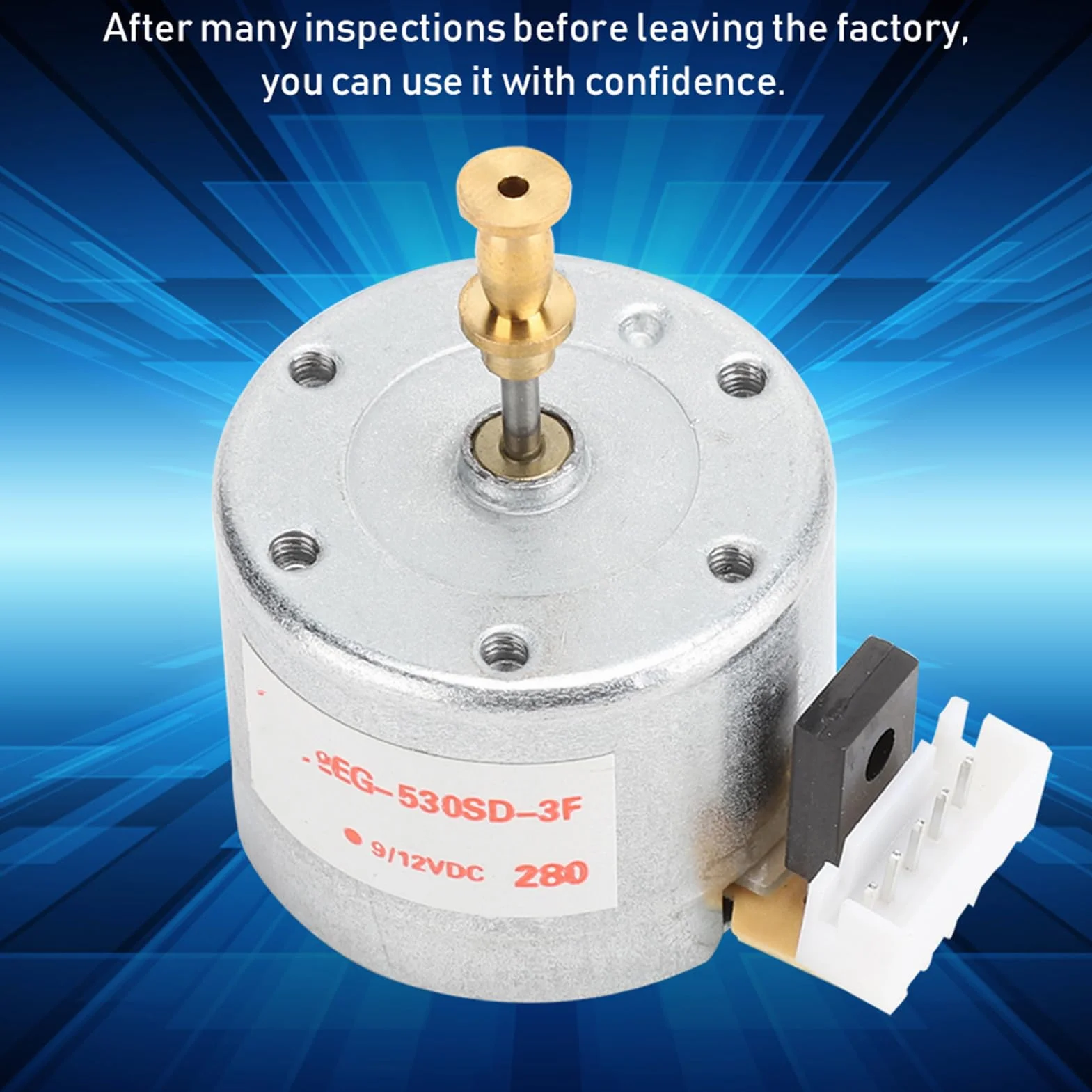 Motore sincrono 3 velocità 78 giri/min 33 V 12 V 25 mm fori montaggio