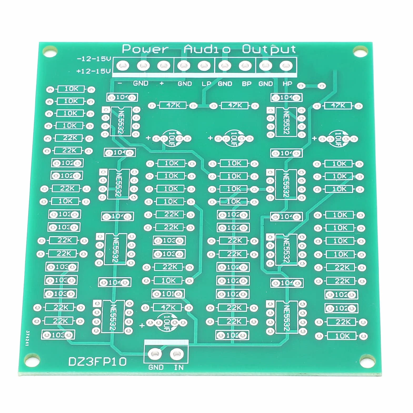 Modulo preamplificatore NE5532 uscita a 3 stabile