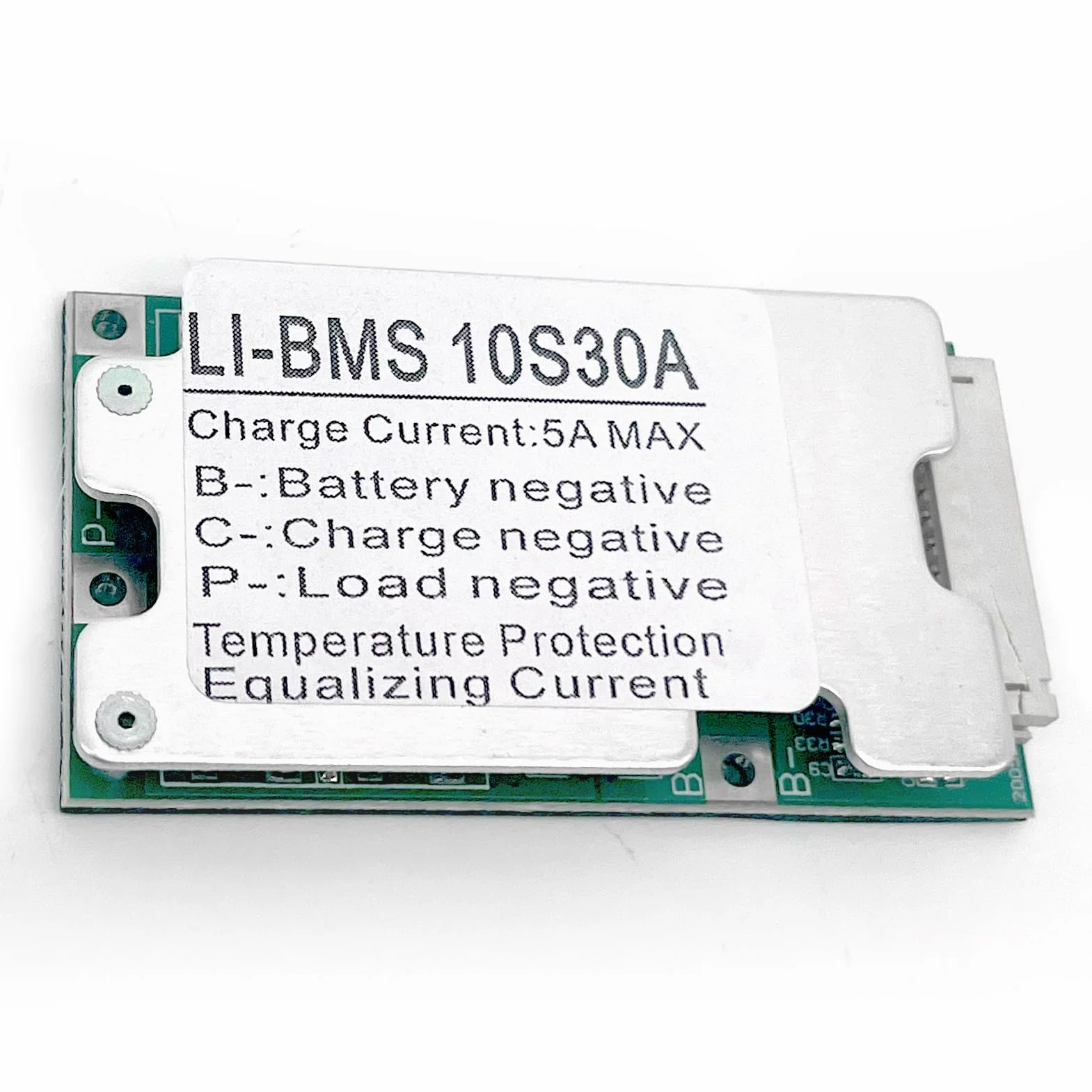 Scheda di Protezione Batteria Agli Ioni di Litio 36V 10S 30A 18650 con Bilanciamento