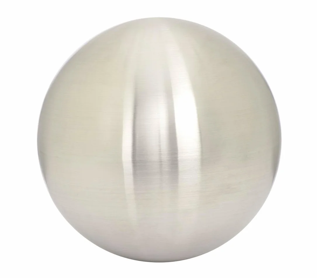 Dehner Sfera in Acciaio Inox Spazzolato, Ø 25 cm, Argento
