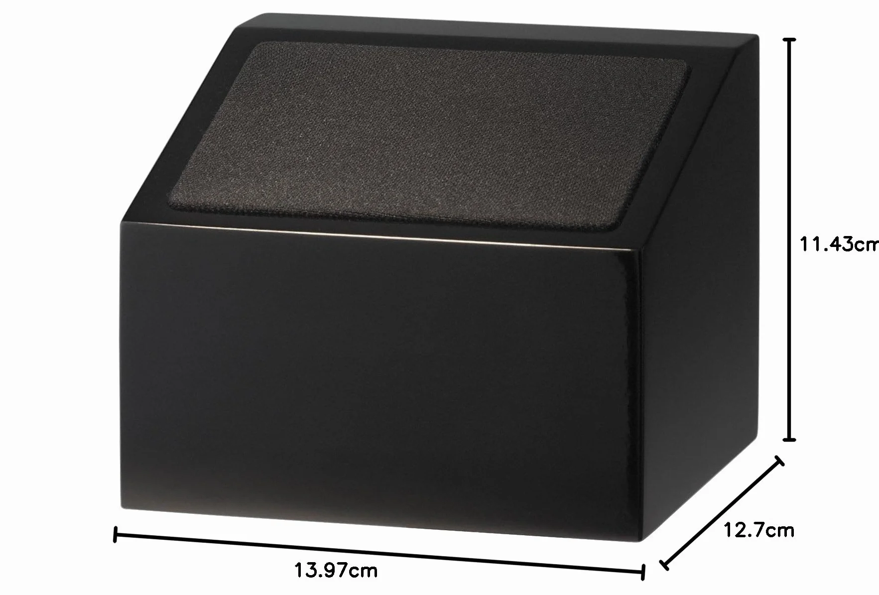 NHT Atmos Mini Altoparlante Aggiuntivo Dolby Atmos Home Theater Height Channel Nero Lucido