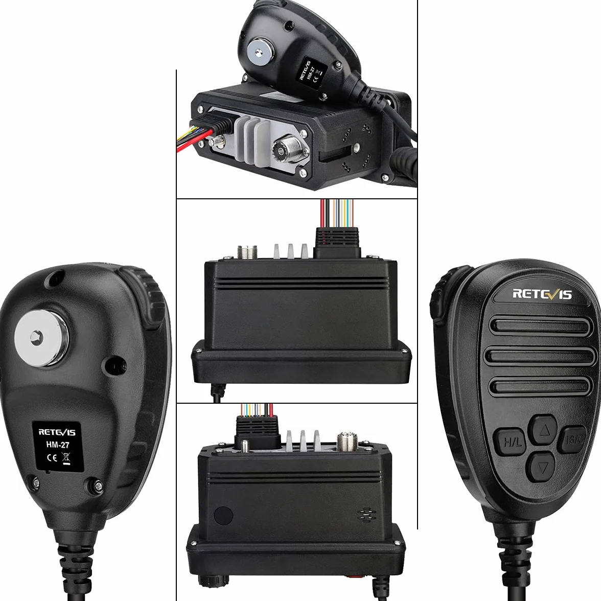 Retevis RA27 Ricetrasmettitore VHF Marino Portatile Impermeabile IP67 DSC GPS 88 Canali