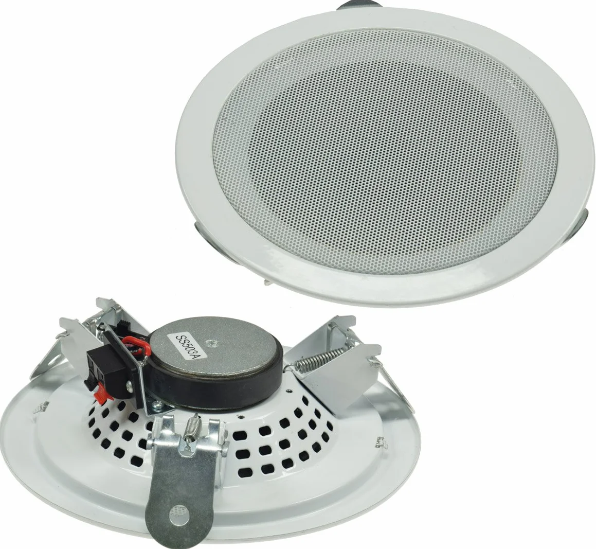ChiliTec Altoparlante da incasso rotondo 179 mm 80 Watt bianco