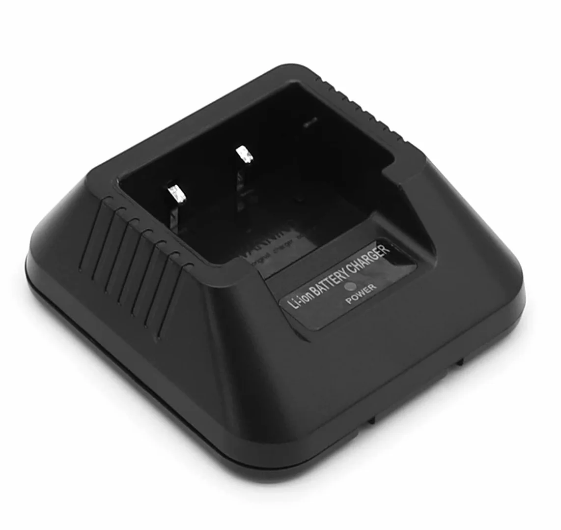 Base Caricabatterie da Scrivania per Baofeng Radio BF-F8HP UV-5R con Adattatore USB